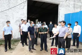 山东省税务局副局长宋永信到滨州市沾化区泊头镇督导“自留黑”查处工作图片