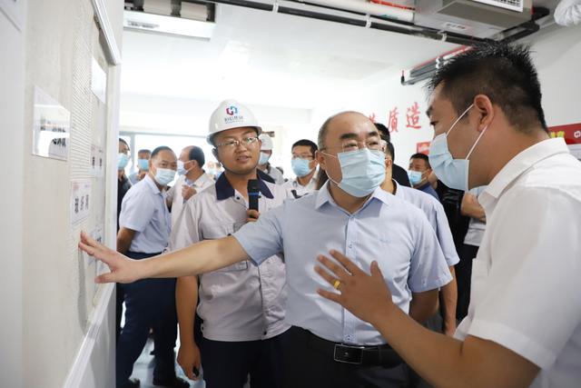 潍坊市住宅工程质量信息公示现场观摩会在恒信·熙湖名筑项目召开