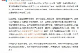 微博：全面下线明星排行榜单图片