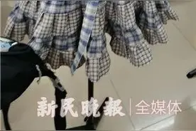 1米85的男生一针一线用老布缝lo裙，好看图片