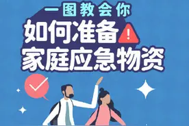 家庭应急物资储备清单，请收好图片