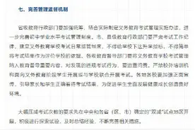 速递！教育部印发《关于加强义务教育学校考试管理的通知》图片