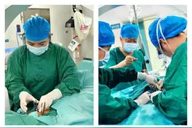 大妈因车祸致脊柱骨折 当天手术 第二天下地活动图片