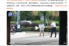宜宾警方通报网传“大妈保安互扇耳光事件”：4人因涉嫌寻衅滋事被刑事拘留图片