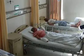 辽宁男子关煤气罐阀门时发生爆炸，一家三人被烧伤图片