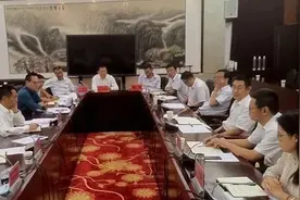 中国铜业党委副书记、总裁高贵超与楚雄州委副书记、州长张文旺会谈图片
