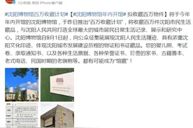 沈阳博物馆年内开馆 拟收藏百万物件图片