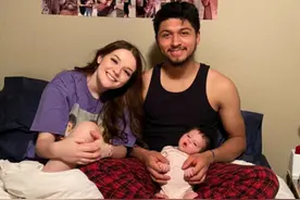 美国女子怀孕期间一天吐130次 体重减轻36%图片