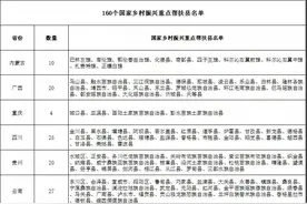 160个！国家乡村振兴重点帮扶县名单公布图片
