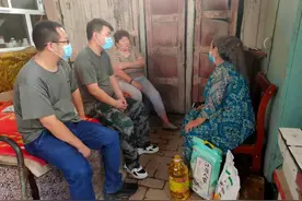 建设街道龙山社区凝心聚力办实事图片