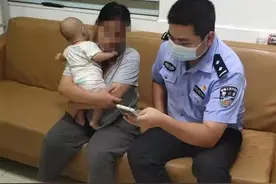 一对云南母女的回家路：“我不知道你叫啥 但我知道你是警察叔叔！”图片