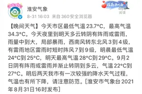 注意！明后两天，淮安又将迎来一轮较强降雨！图片