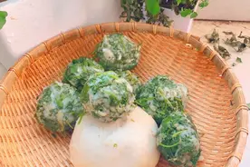 暖胃又养生，一次吃三大碗都不过瘾的蒸红薯叶馍图片