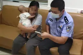 一对云南母女的回家路：“我不知道你叫啥 但我知道你是警察叔叔！”图片