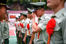 难说再见！武警北京总队执勤第十支队举行2021年度秋季士兵退役仪式图片