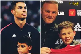 C罗儿子加盟曼联梯队图片