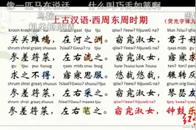 B站很火的上古汉语发音视频很惊悚？专家说：这颤音三千年前世界流行图片