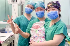北京妇产医院三创中国首例：冻存卵巢组织自体移植后，诞下健康女婴！图片