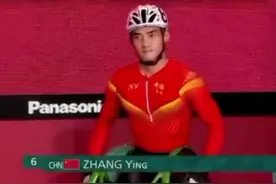 残奥会百米轮椅竞速，湖北运动员章莹拼出第四名好成绩图片