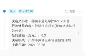 阿里健康大药房因价格违法被罚3000元图片