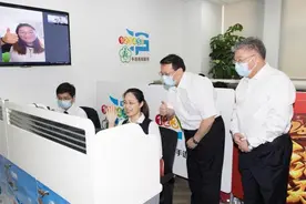 上海这个热线电话开通近9年接听3000多万个来电，龚正市长调研图片