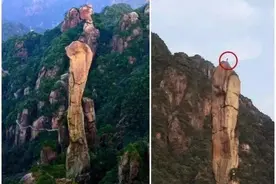 在“世界最高天然蟒峰”上打了26枚岩钉，赔600万图片