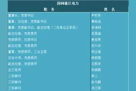 刚刚，国家电网公司更新一波人事变动信息图片