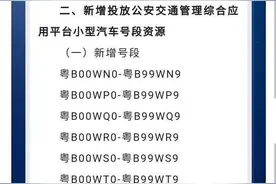 2.4万个粤B车牌新号码将投放，深圳市民可自编选号（附操作流程）图片