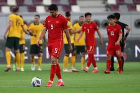 2022世预赛亚洲区12强赛：澳大利亚3-0中国图片