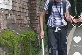 独自洗衣、切菜、上学……10岁盲童励志故事感动网友图片