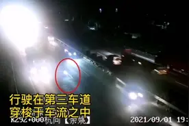 他骑摩托上高速越开越怕 直到被拦下并科普：浙江高速禁摩图片