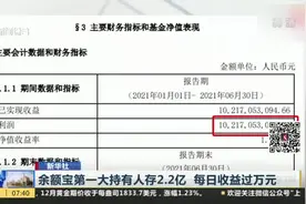 余额宝第一大持有人存2.2亿  每日收益过万元视频封面