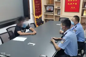 群众举报电动车闯红灯，罗湖交警请违法者上门“喝茶”图片