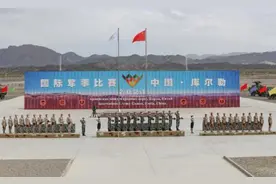 国际军事比赛-2021：中国库尔勒赛区闭幕，中国参赛队包揽3个项目所有金牌图片