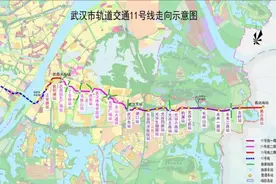 武汉地铁11号线迎来最新进展图片