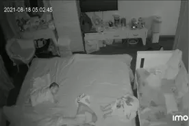 长沙4个月宝宝凌晨摔下床，初步诊断疑为脑外伤，家长：事发前与保姆有争执图片