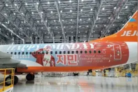 韩国“爱豆”过生日，中国粉丝定制“专属飞机”应援图片
