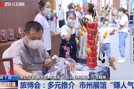 四川新闻联播丨旅博会：多元推介 市州展馆“赚人气”图片
