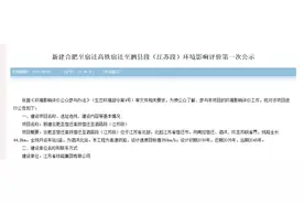 合新高铁宿迁至泗县段（江苏段）环评公示，将设泗洪北站图片