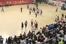 衡阳市运动会篮球赛球员互殴，警方：无人受伤，调解后比赛继续图片