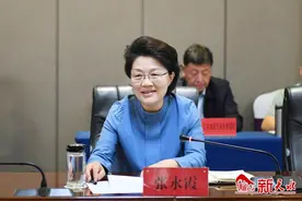 张永霞王国先与东旭集团董事长李兆廷座谈图片