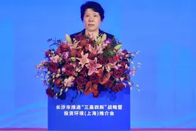 携带多张靓丽名片！吴桂英在沪推介会为长沙“代言”图片