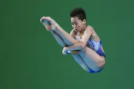 “水花消失术”来了！全红婵领衔广东队暂列全运团体跳水第一图片