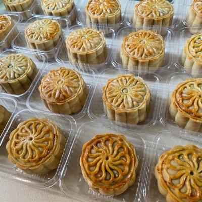 最适合在家吃的广式红豆沙月饼，美味又健康