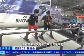 聚焦服贸会丨夏天也能滑雪？有了它，120℃高温不烫手？体育与服贸会撞出神奇火花→图片