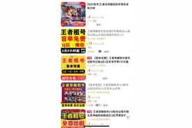 记者调查：1元就能租个游戏账号？可无限制玩网游？图片