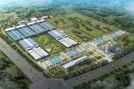 广西最大的自来水厂开工建设了图片