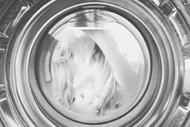 洗衣服时不小心把卫生纸洗了？教你一招，轻松去除碎纸屑图片