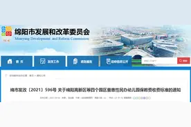 【绵阳法学】绵阳发布通知：明确收费标准！不得收取助学费、建园费……图片