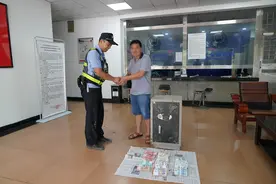 嫌犯耍魔术？百斤保险柜“眼皮底下”消失图片